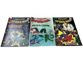 Marvel's 1965 The Amazing Spider-man #29, second appearance of Scorpion. The Amazing Spider-Man #27,