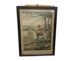 George Algernon Fothergill (1868-1945) signed limited edition hand tinted print - "The Greys Patrol"