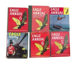 Collection of 1950s/60s Eagle comics and albums