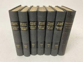 Wordsworth’s works from the collection of Francis Turner Palgrave, compiler of The Golden Treasury o