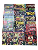 Quantity of 1960's Marvel Comics to include The Mighty Thor #129 first appearance of Ares, Hermes, H