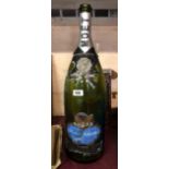 A vintage Moet & Chandon empty champagne Salmanazar - bottled to commemorate the American