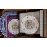 Ten 1970's and 80's Royal Doulton Valentine's Day collectors' plates in original boxes - sold with a