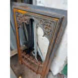 A 19th Century cast iron Gothic Revival fireplace insert