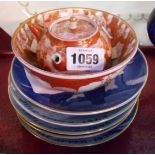 A set of five Bing & Grondahl (Copenhagen) 1995 Christmas plates made to commemorate the 100th