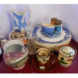 A quantity of assorted ceramics, glass and other collectable items, including Sunderland Bridge