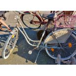 A vintage Komet lady's bicycle