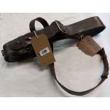 A World War I period Sam Brown officer's belt