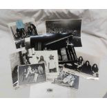 Deep Purple: a small collection of monochrome promotional photographs and other informal group and