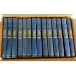 A set of fourteen 20th Century Jonathan Cape hardback readers, 8vo., blue cloth - various authors