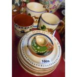 A quantity of Torquay pottery including Royal Torquay, Dartmouth, Watcombe, etc. - various