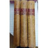Acts of Parliament 1867-1904, 3 vols, 4to., half bound, with added handwritten index to each