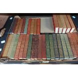 Everyman's Library: edited by Ernest Rhys, 8vo., 47 vols, gilt cloth boards, various titles, some