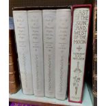 The Book of the Thousand and One Nights: Folio Society 4vol boxed set, Pub. 1958 - sold with East of
