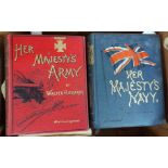 A selection of mainly British military history hardback books including The Transvaal War 1899-1900,