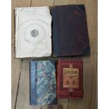 Three antiquarian religious hardback books comprising Dictionary of the Bible Vol I, The Bible