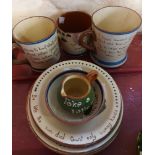 A quantity of Torquay pottery including Royal Torquay, Dartmouth, Watcombe, etc. - various