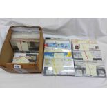 A large collection of British Post Office mint decimal stamp packs dating from 1981 onwards - sold