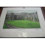 Chris Slater: an unframed mounted signed limited edition coloured print entitled 'Dartington Great