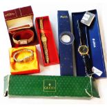 A collection of modern ladies' wristwatches including Excalibur, Avia, Rotary, Lorus, etc. - all