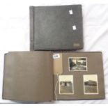 Two old photo albums depicting scenes of Dartmoor, Newton Abbot and surrounding area