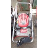 An Al-Ko Silver 460 B-A BIO petrol lawn mower with Pro 140 QSS (Quick Start System) 4 stroke OHV