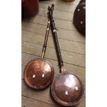 Two 19th Century warming pans