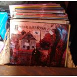 A quantity of LP records including Black Sabbath, The Sound of Bread, Beach Boys, etc.