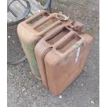 Two 1940's Jerry cans