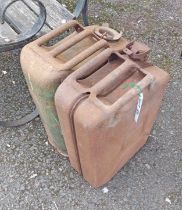 Two 1940's Jerry cans