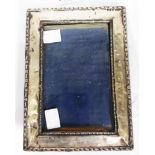 A silver fronted photograph frame - a/f