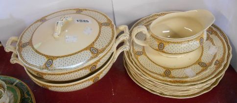 A quantity of Grindley dinner ware