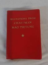 The Little Red Book of Quotations from Chairman Mao Tse Tung, pub. 1972
