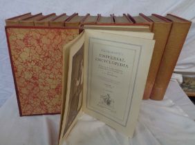Harmsworth's Universal Encylopaedia: 12vols, 4to., red cloth with gilt spines, Pub. The