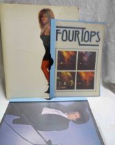 Three 1970's/80's concert programmes comprising Tina Turner, The Four Tops, and Leo Sayer