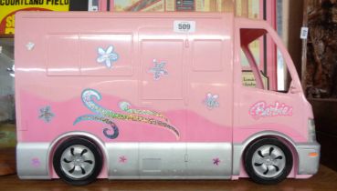 A 2006 Barbie motorhome playset
