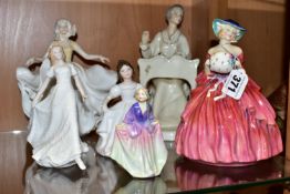 SIX ROYAL DOULTON LADIES, comprising 'Genevieve' HN1962, 'The Enchantment Collection - Musicale'