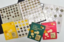 TWO COIN COLLECTION ALBUMS OF MOSTLY DECIMAL UK COINAGE, to include two Pound and Fifty Pence