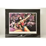 ALEX ROSS FOR DC COMICS (AMERICAN CONTEMPORARY) 'WONDER WOMAN: DEFENDER OF TRUTH', a signed