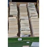 POSTCARDS, one box containing a collection of approximately 2500-3500 Postcards dating from the