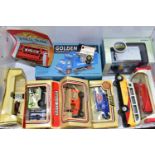 DIECAST Models, nine individual vehicles from Corgi, Lledo, Oxford Commercials, etc, advertising