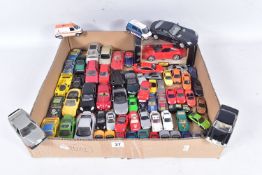 A QUANTITY OF UNBOXED AND ASSORTED DIECAST VEHICLES, all are models of German made vehicle models,