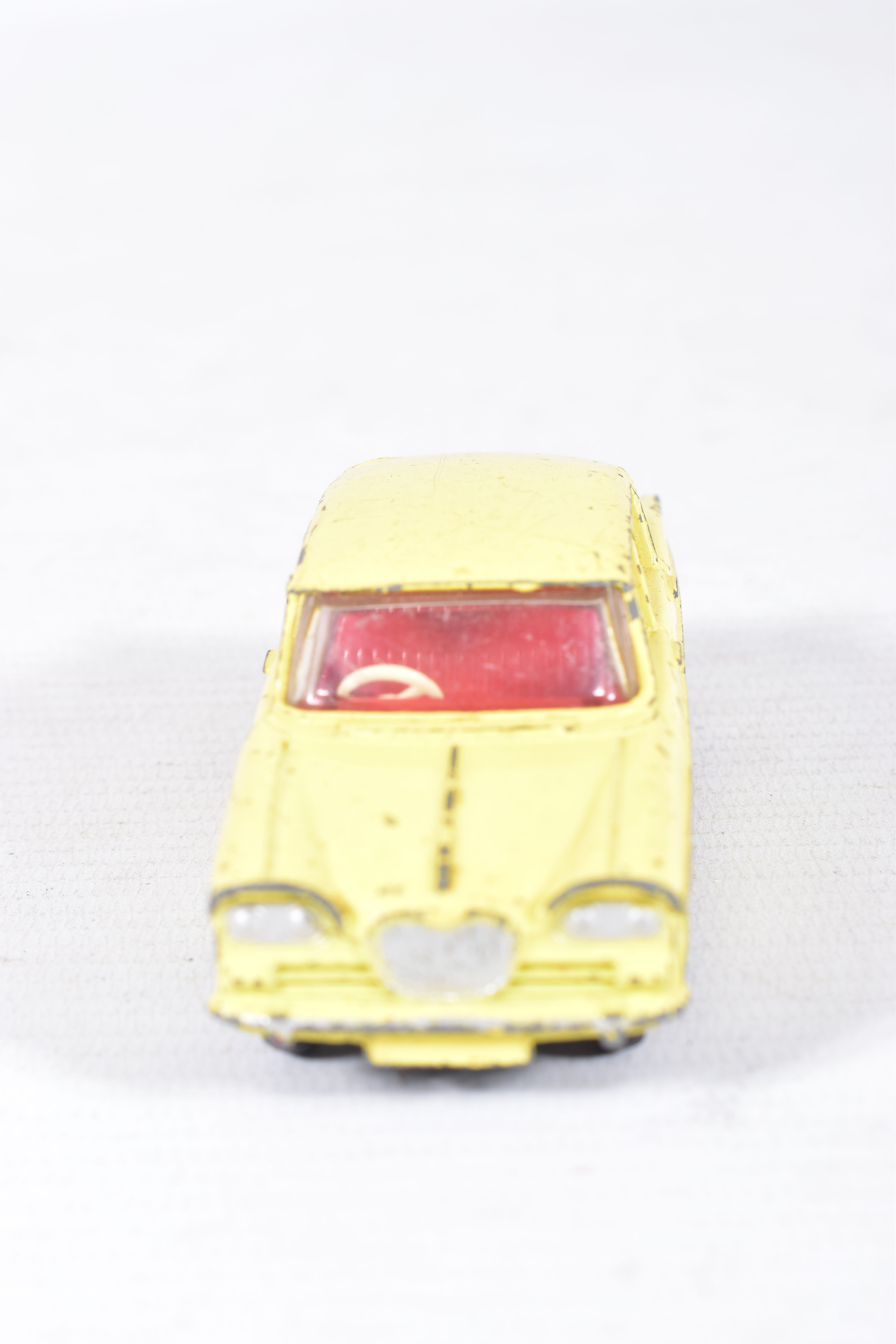 AN UNBOXED DINKY TOYS SINGER VOGUE, No.145, rarer version with yellow body, red interior, playworn - Image 2 of 4