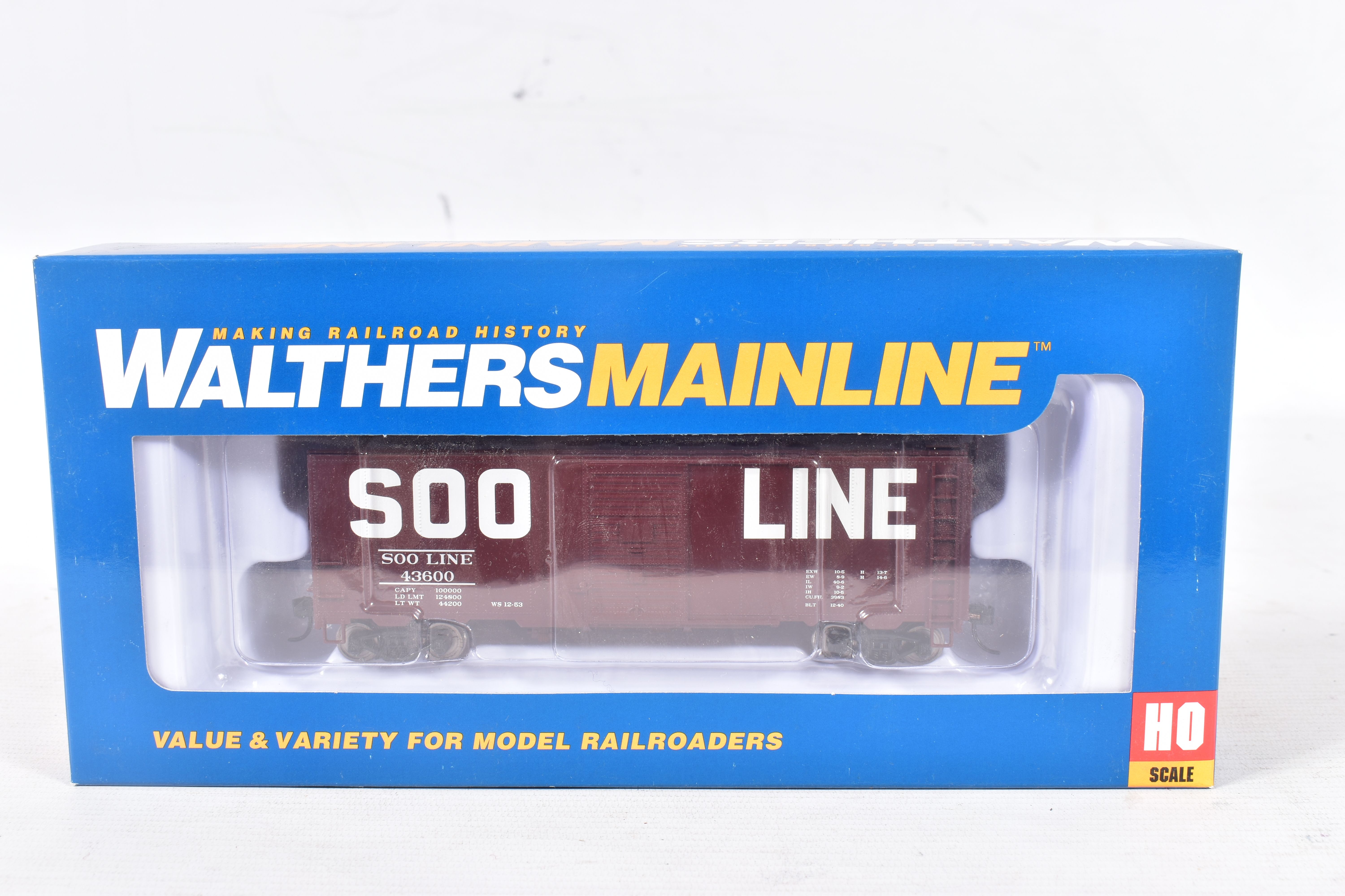 A QUANTITY OF BOXED ASSORTED WALTHERS MAINLINE AND WALTHERS PROTO HO GAUGE U.S AND CANADIAN - Image 14 of 17