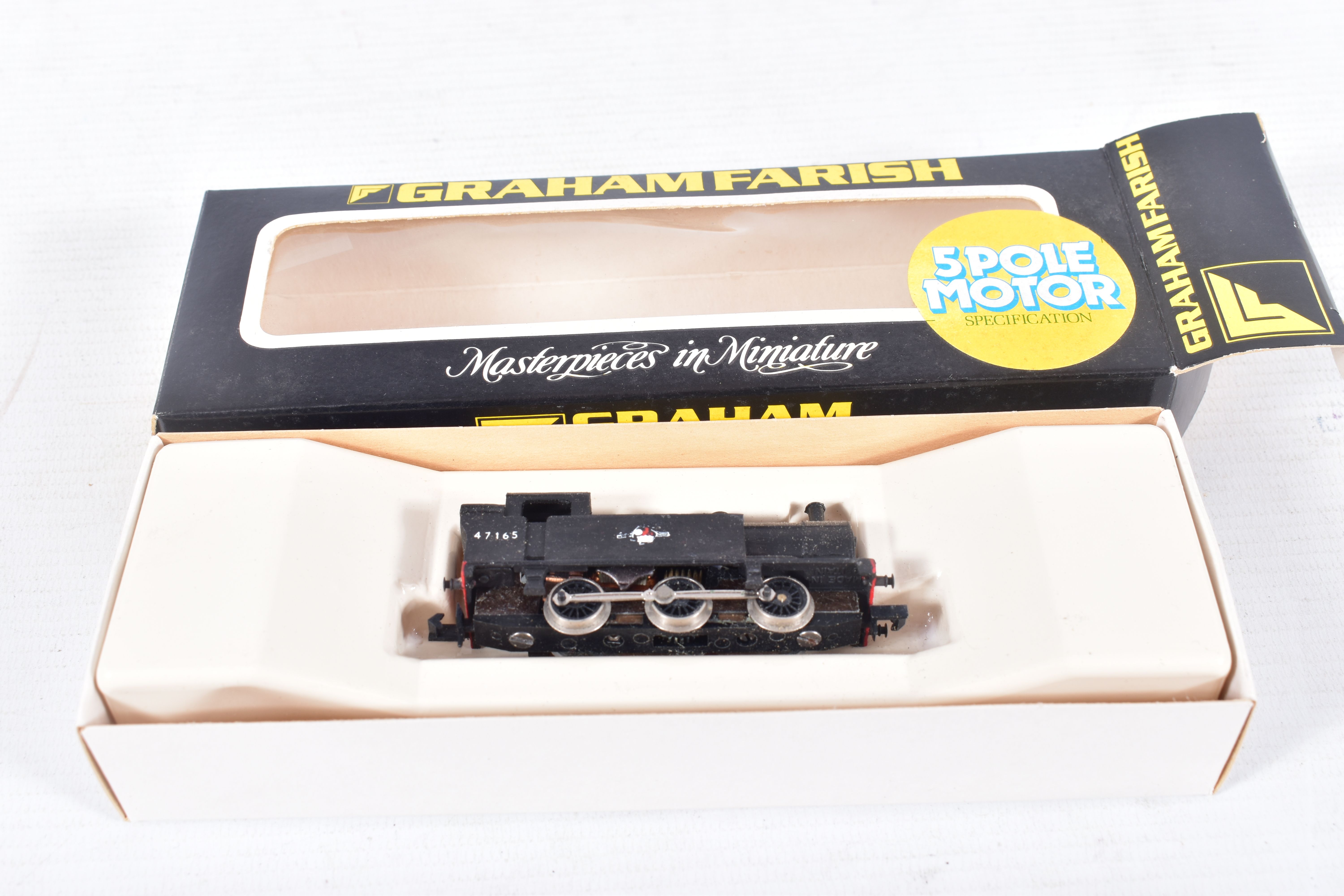 THREE BOXED GRAHAM FARISH N GAUGE LOCOMOTIVES, class 4F No.4567 (renumbered), L.M.S. black livery ( - Image 7 of 7