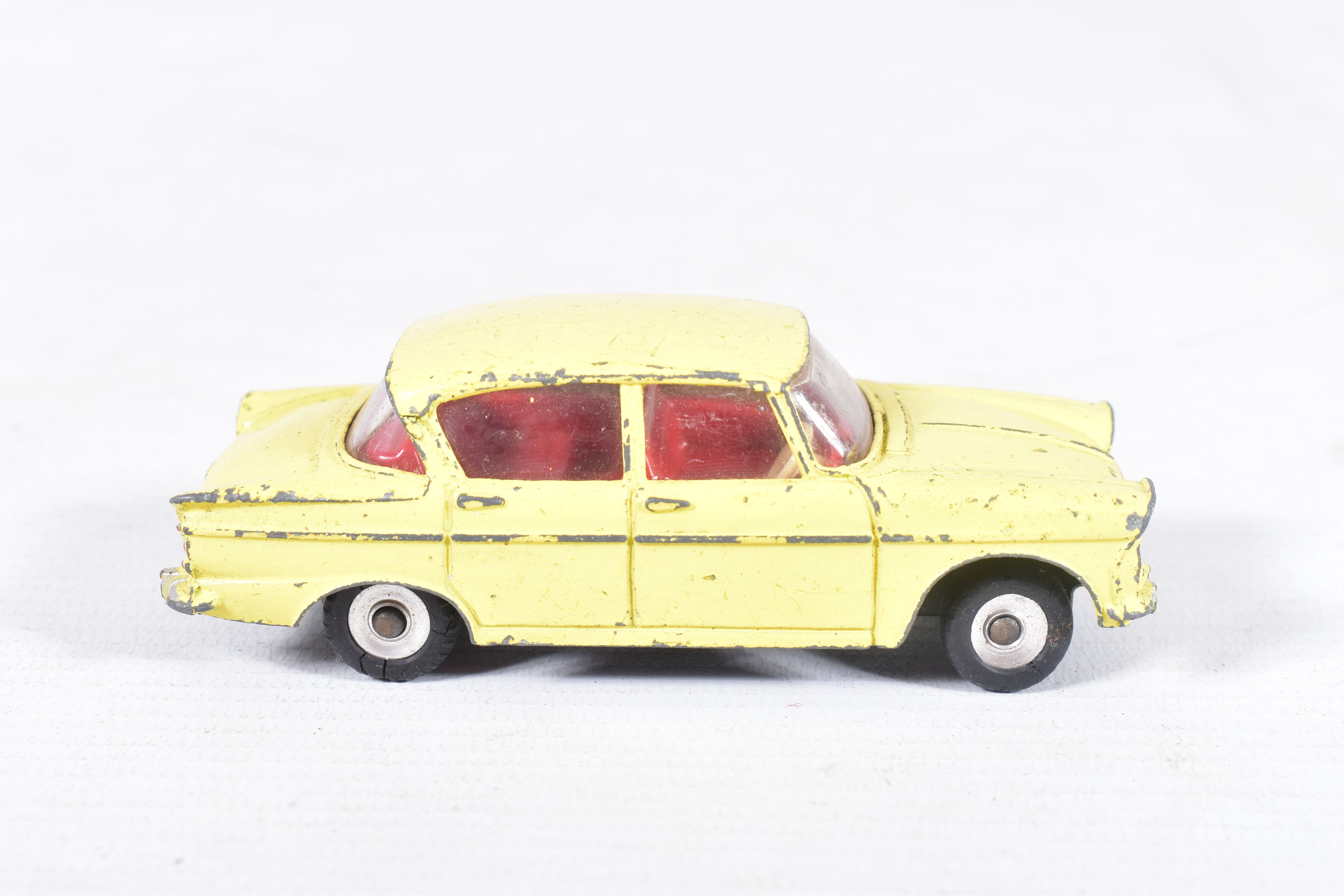 AN UNBOXED DINKY TOYS SINGER VOGUE, No.145, rarer version with yellow body, red interior, playworn - Image 3 of 4