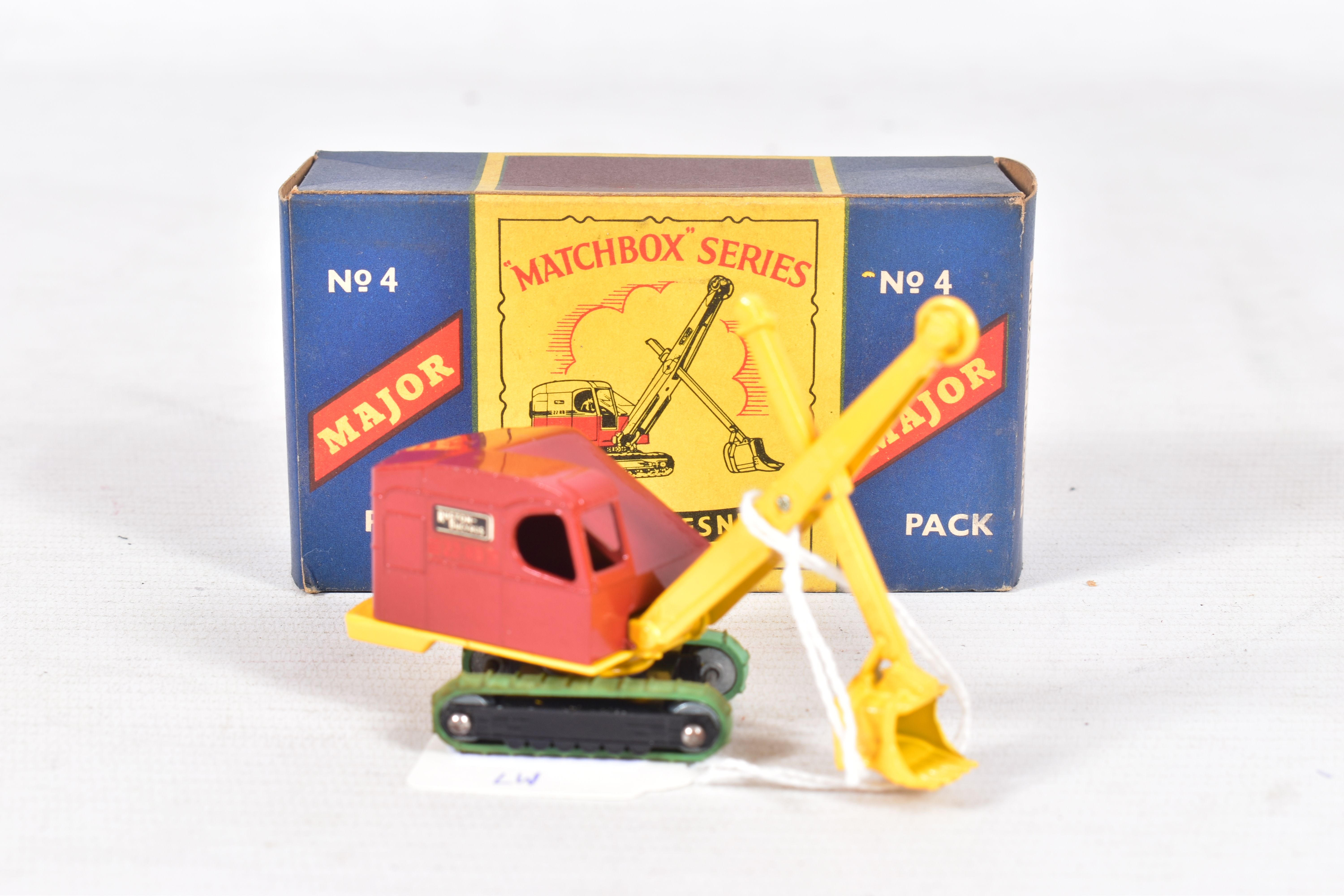 THREE BOXED MOKO LESNEY MATCHBOX SERIES MAJOR PACKS, Caterpillar Earthmover, No.1, Ruston Bucyrus, - Image 5 of 9
