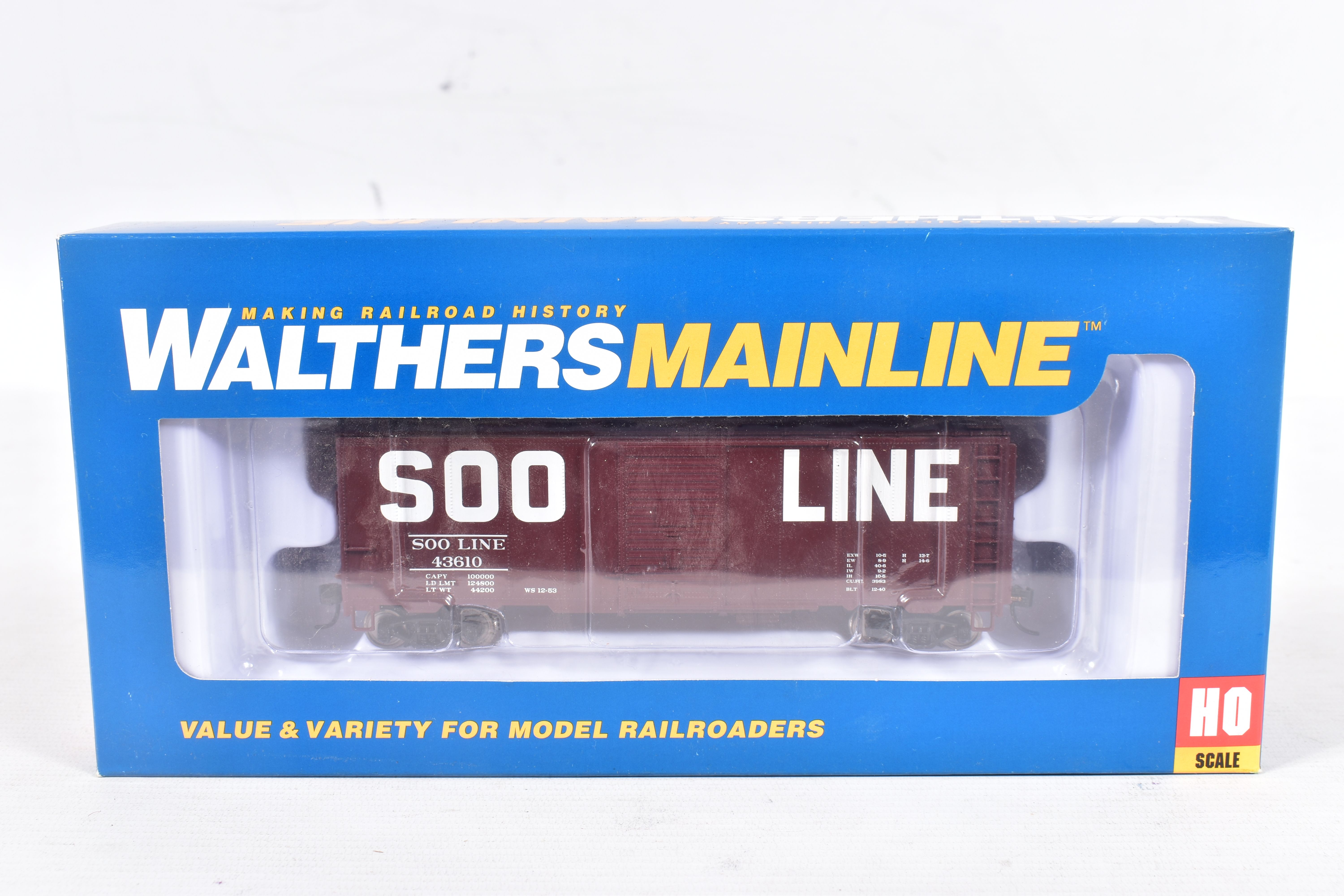 A QUANTITY OF BOXED ASSORTED WALTHERS MAINLINE AND WALTHERS PROTO HO GAUGE U.S AND CANADIAN - Image 10 of 17