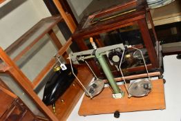 TWO CASED SETS OF SCIENTIFIC BALANCE SCALES, comprising a Philip Harris Ltd set of scales, and