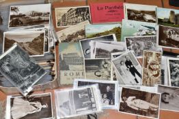 POSTCARDS, one box containing approximately 400 early 20th century postcards, many Edwardian and